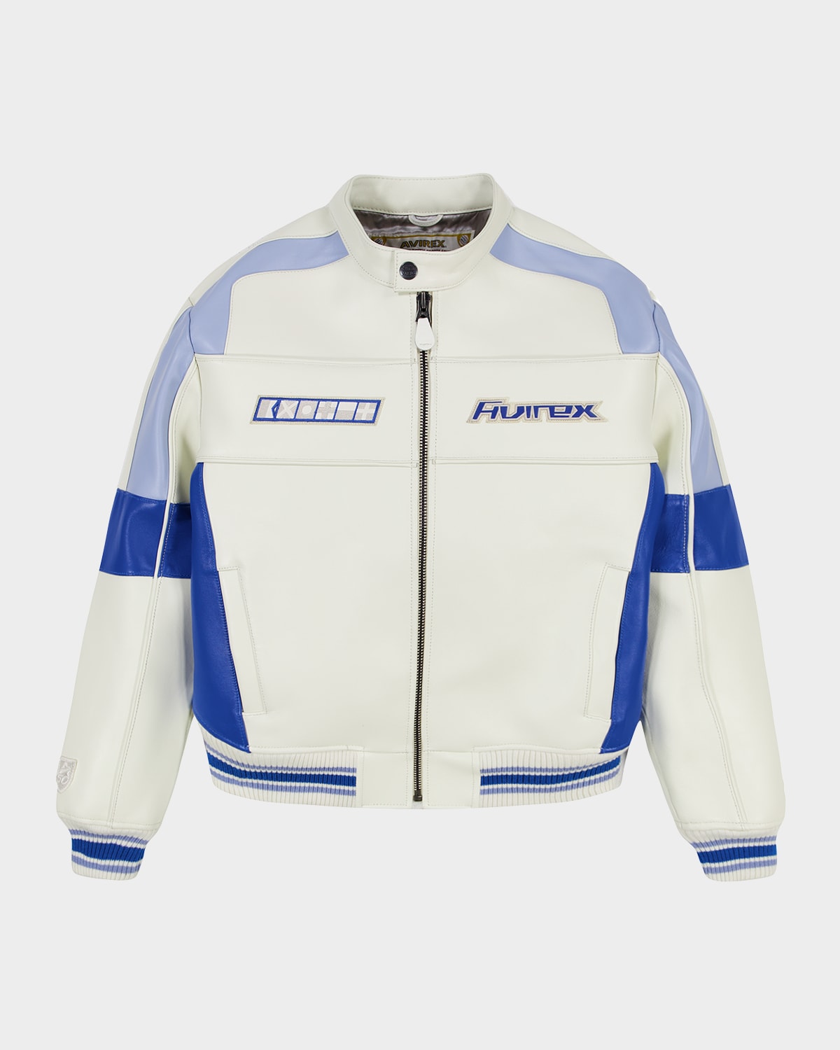 Men & apos;s Off Shore Racing Leather Jacket