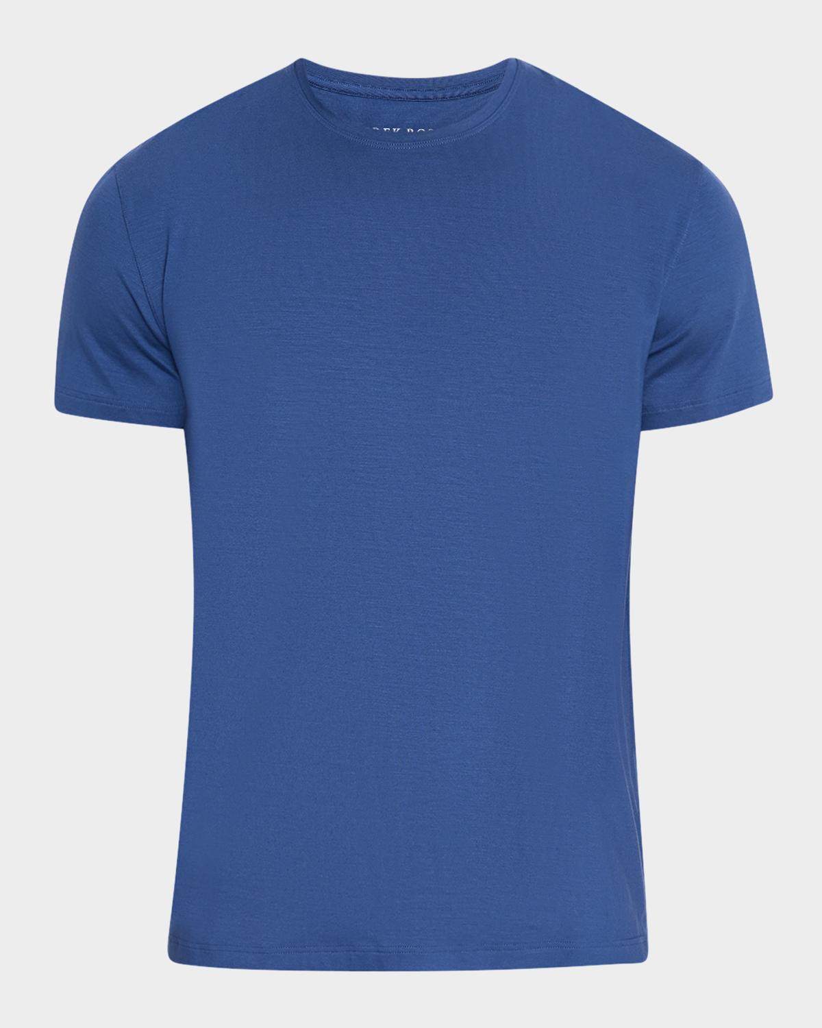 Derek Rose Men's Basel Micro-Modal Crewneck T-Shirt