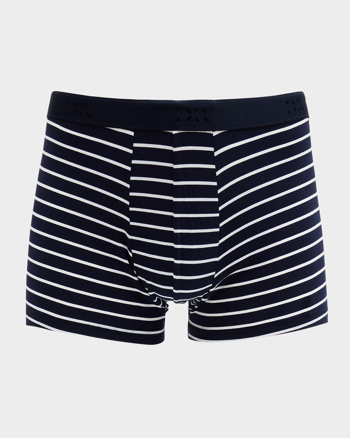 Derek Rose Men's Stripe Hipster Boxer Briefs