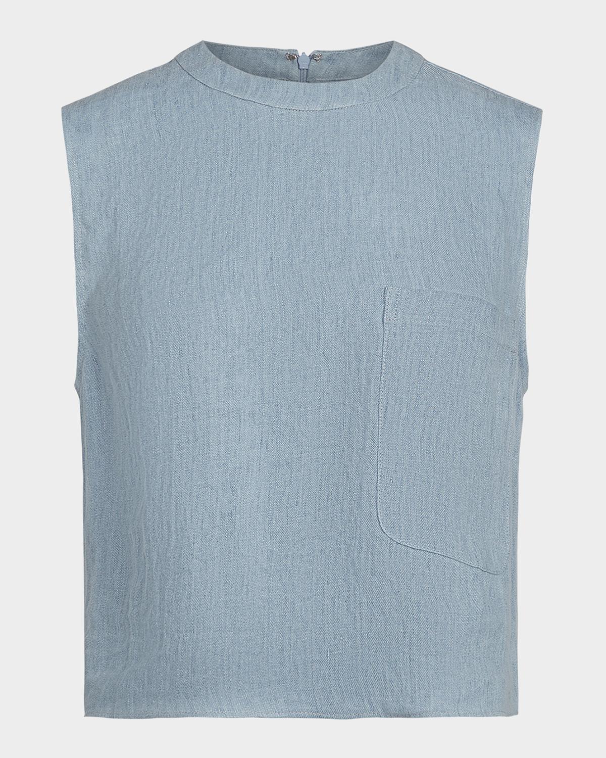 TWP Cropped Hemp Muscle Tank