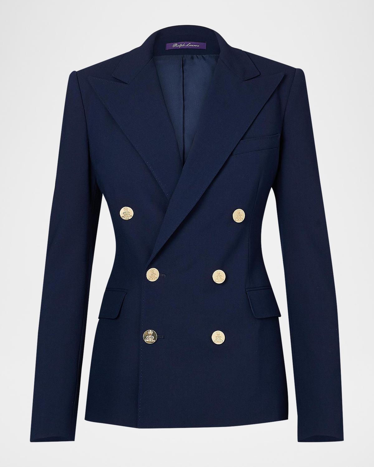 Ralph Lauren Collection Camden Wool Crepe Jacket