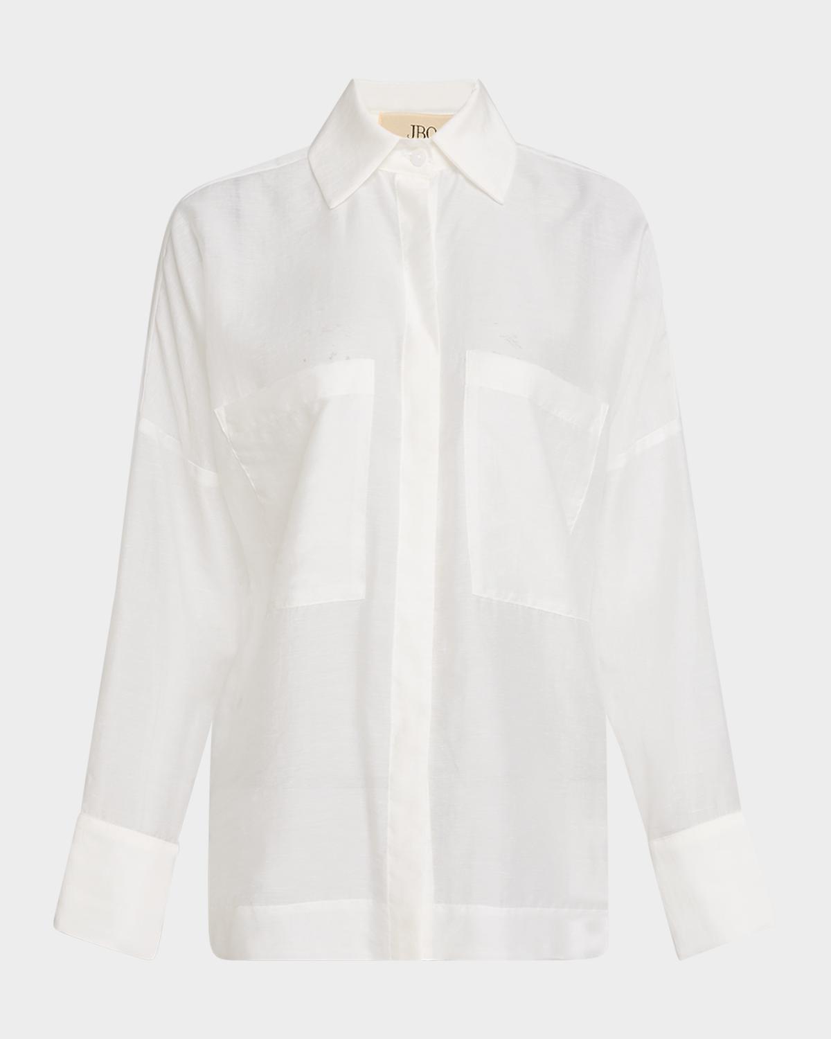 JBQ Cassius Linen-Blend Shirt