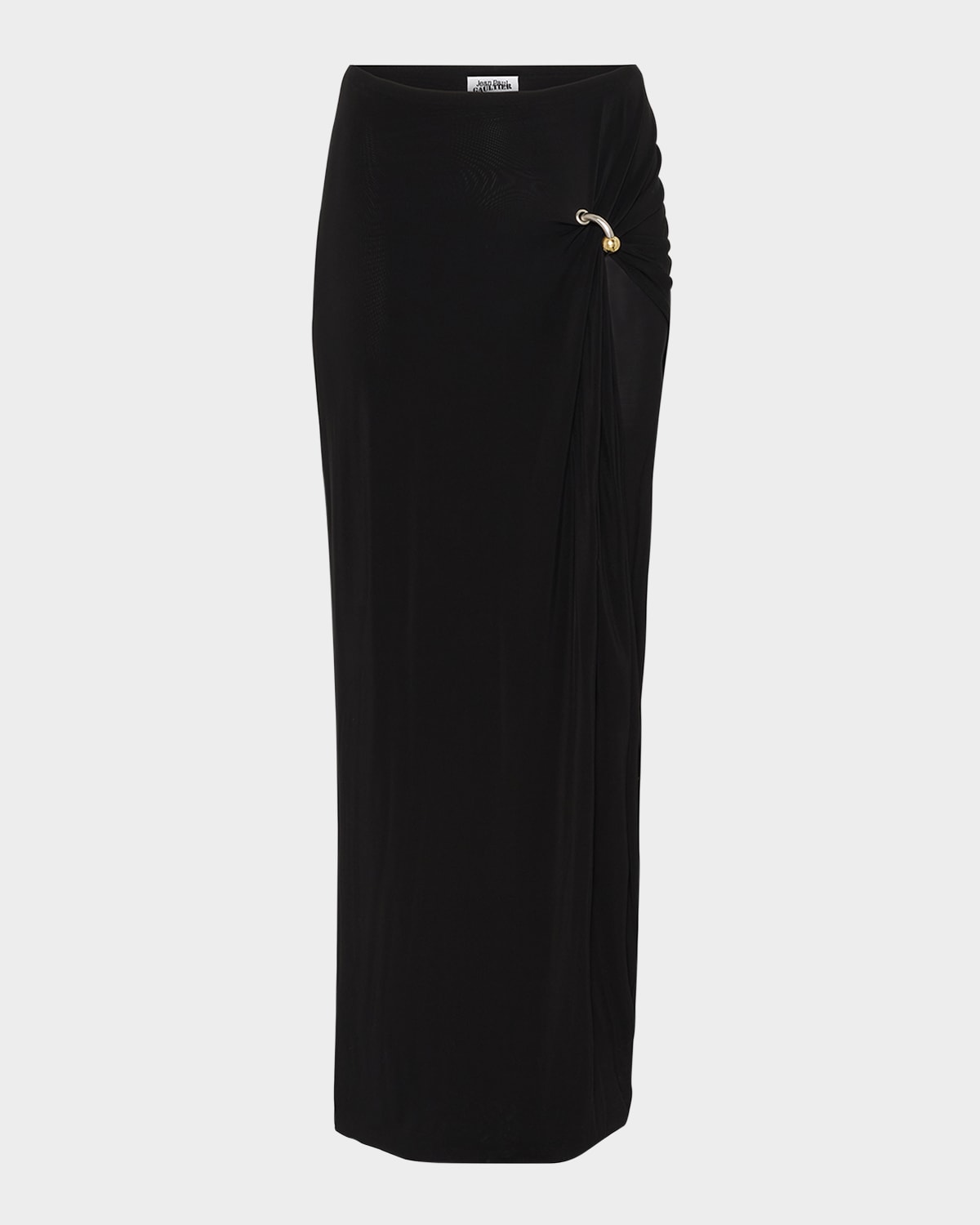 Jean Paul Gaultier Draped Piercing Maxi Skirt