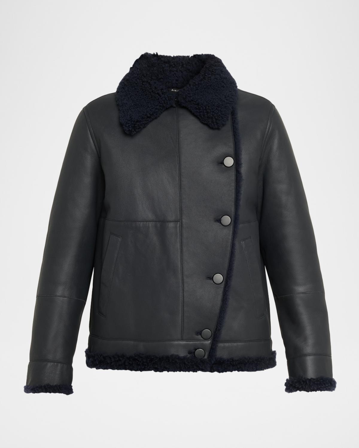 Akris Arno Lamb Shearling Jacket