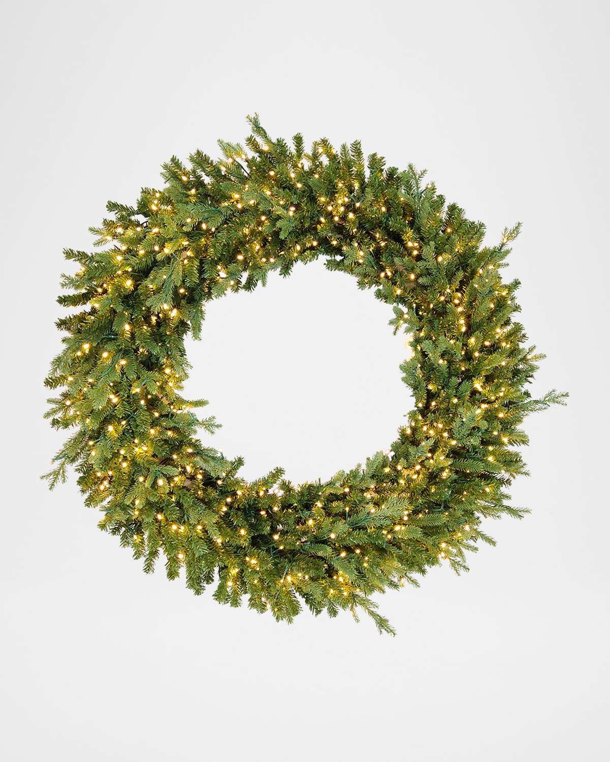 Winward Home Deluxe St. Catherine Pre-Lit Wreath, 48" Round | Thumbnail 3