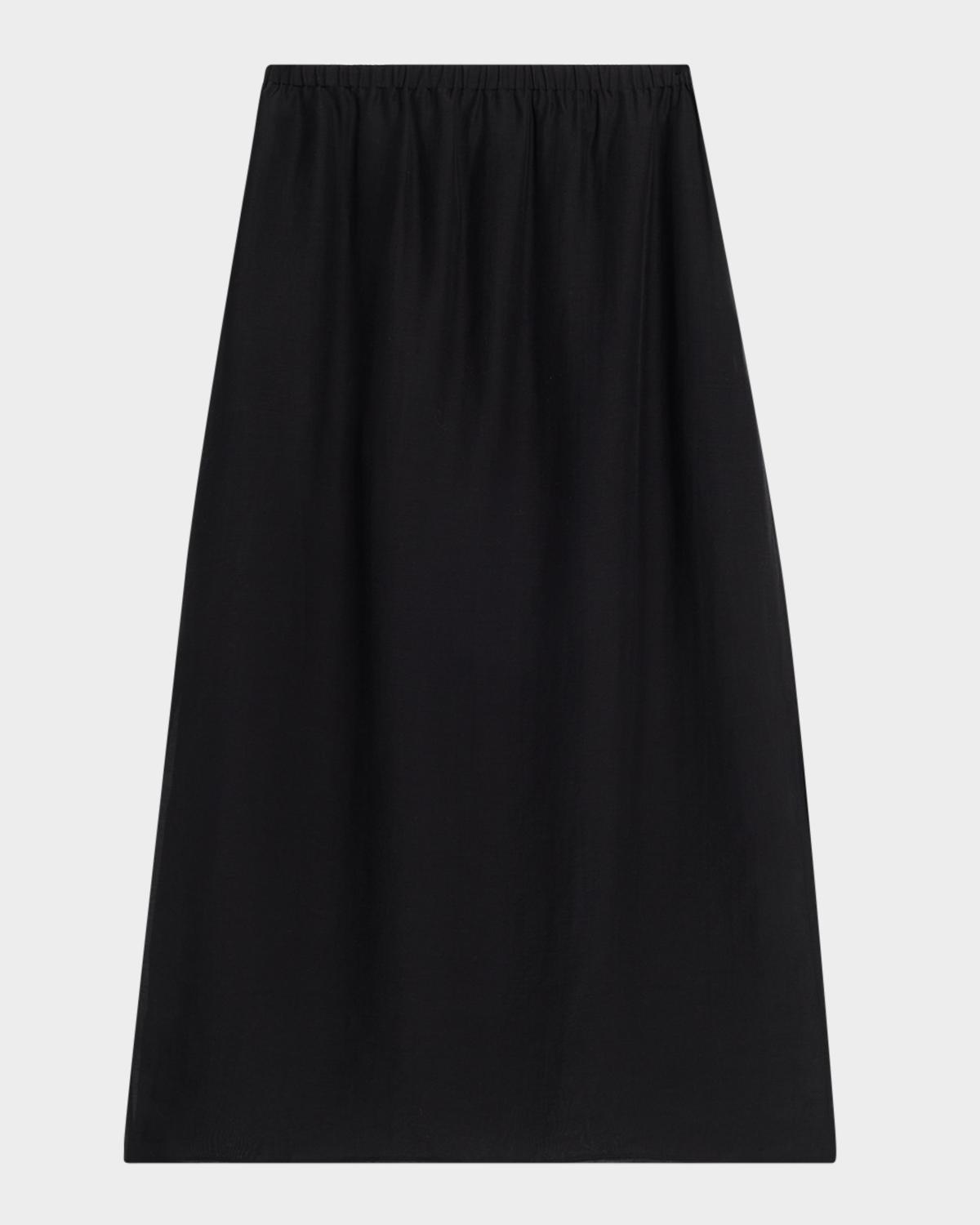 Akyn Studio Raya Sheer Midi Skirt