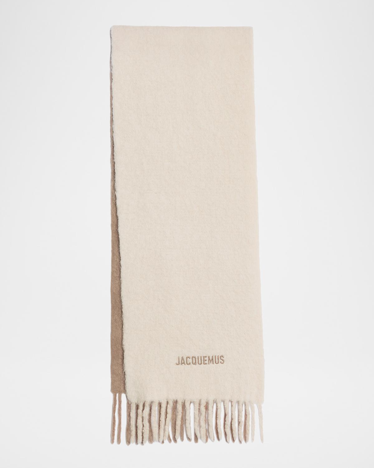 Jacquemus Gradient Alpaca Wool Scarf