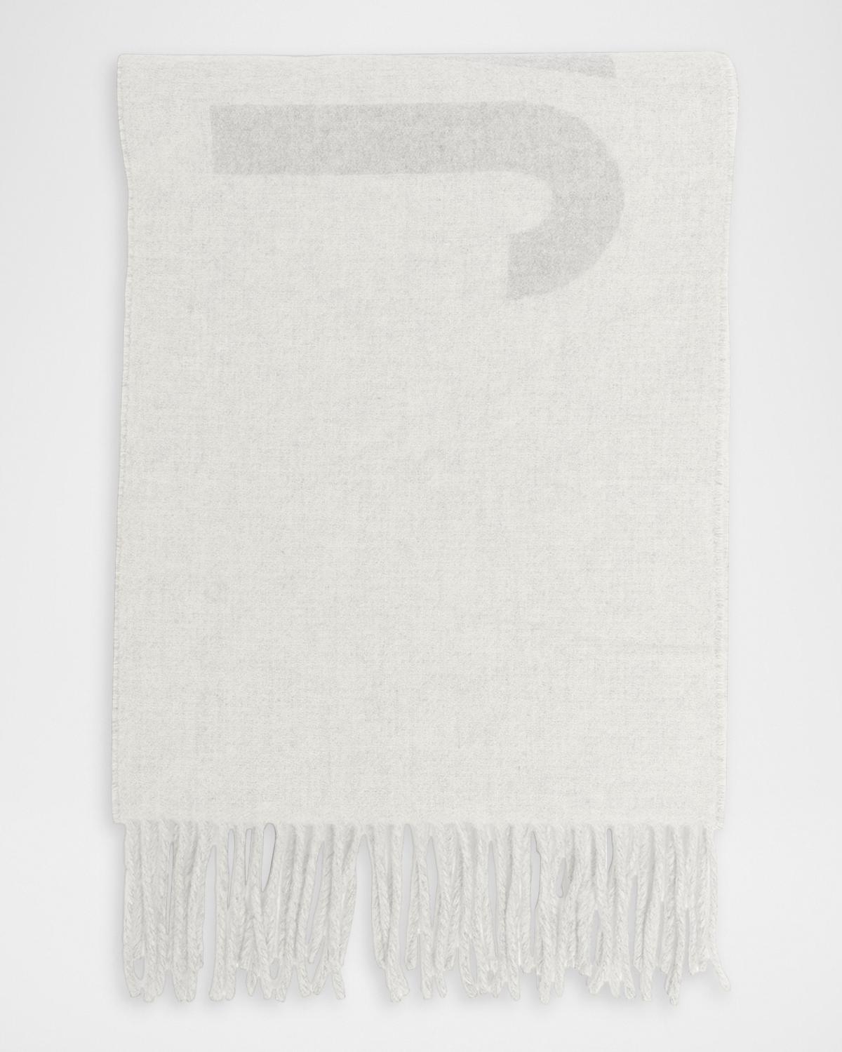 Jacquemus Jacquard Logo Wool Scarf