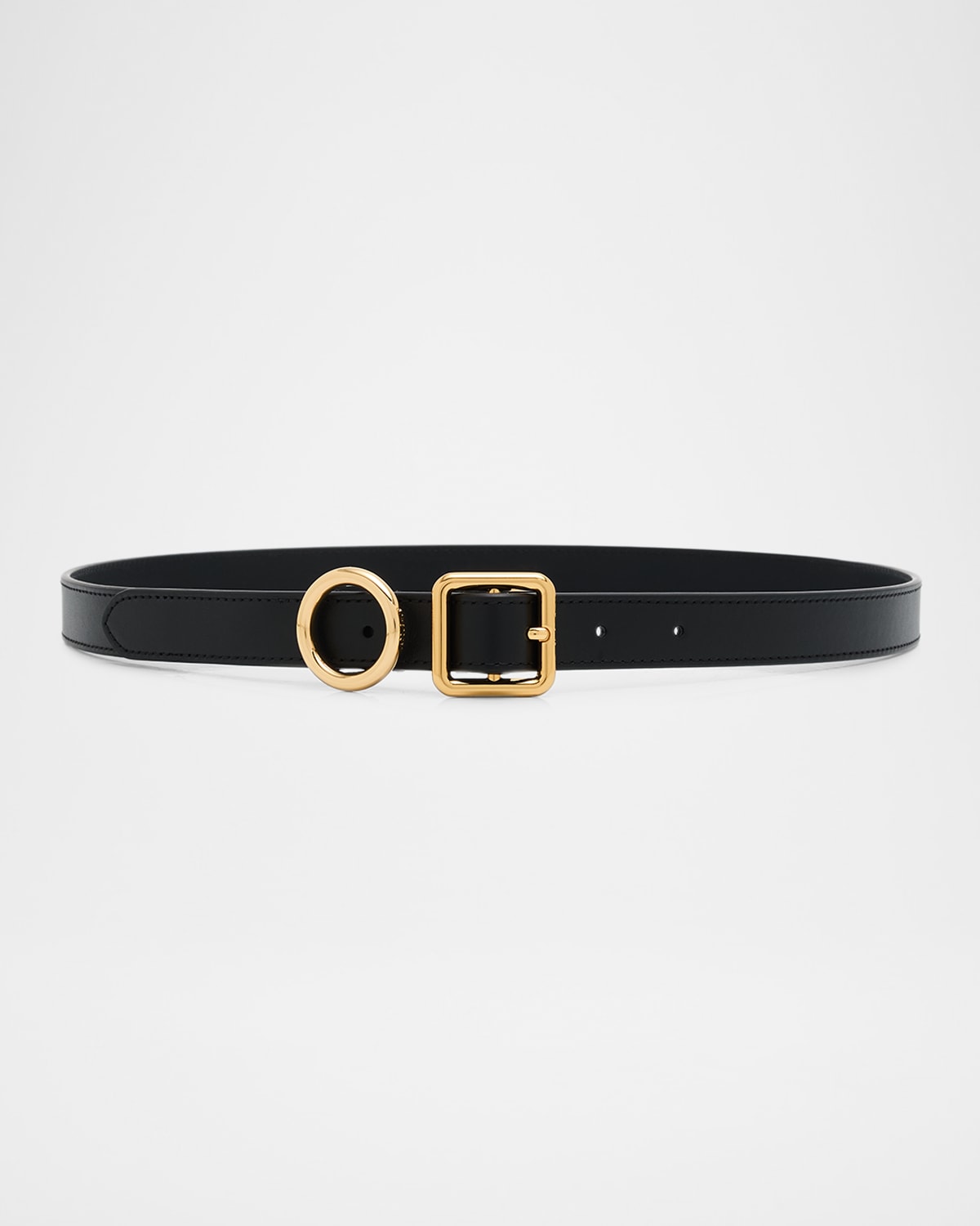 Jacquemus La Ceinture Regalo Leather Belt In Black