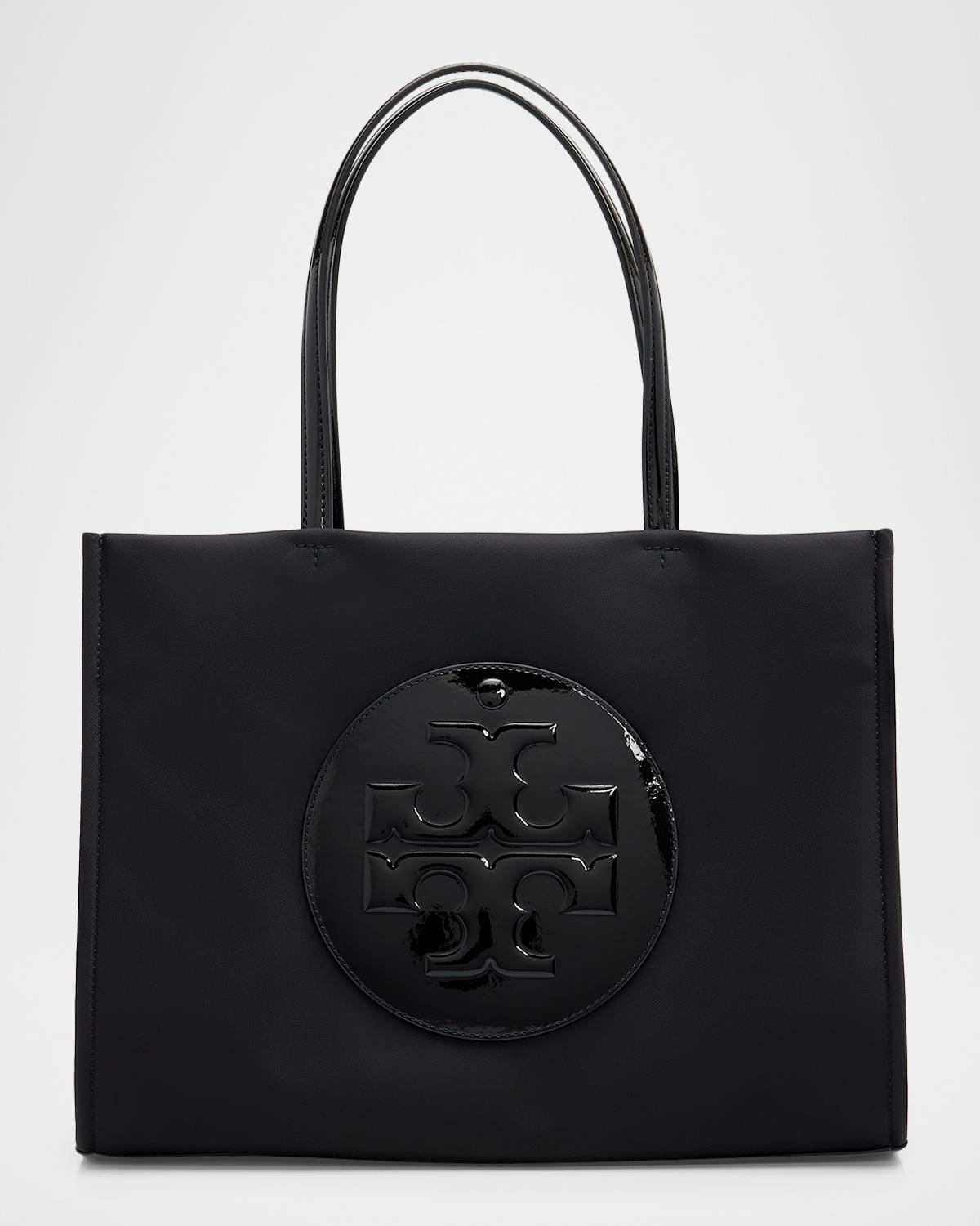 Ella Small Patent Nylon Tote Bag