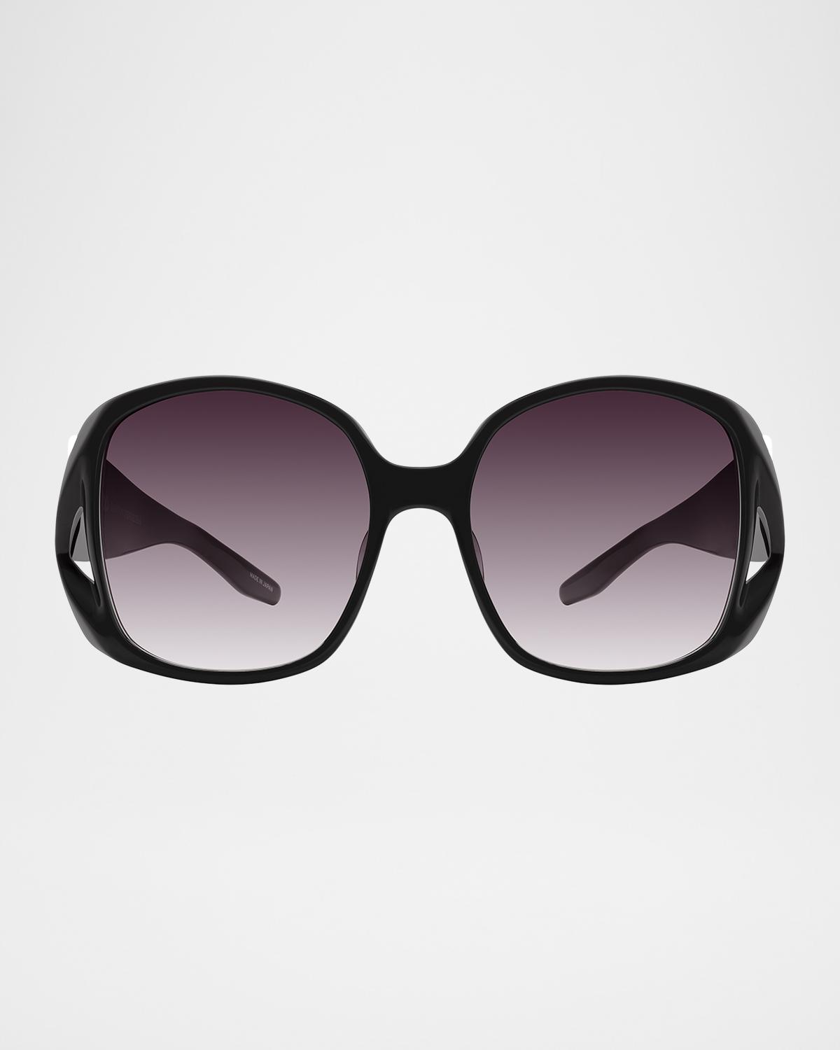 Barton Perreira x 007 Shade Round Acetate Sunglasses