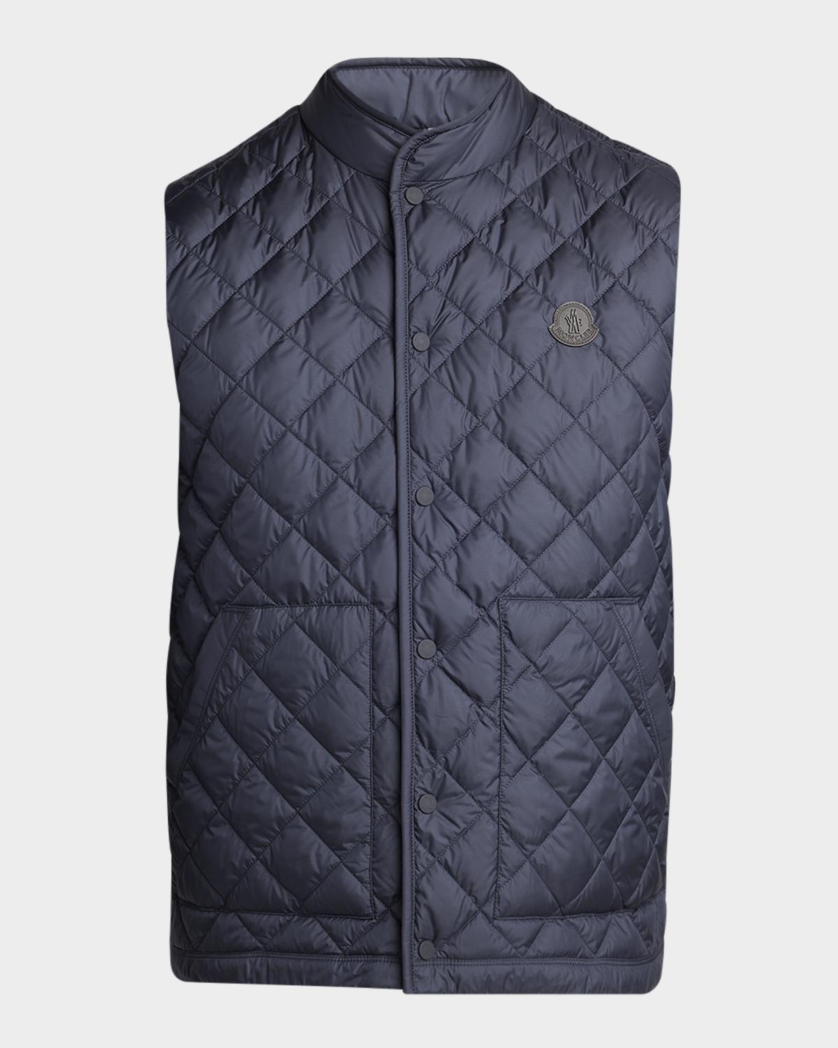 Moncler Men's Lycope Down Quilted Vest