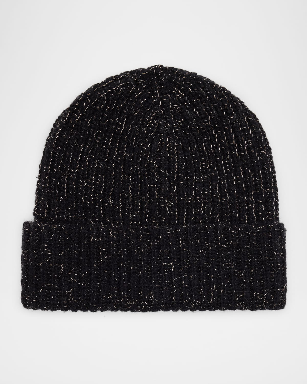 Brunello Cucinelli Men 's Cage Effect Rib-Knit Beanie Hat