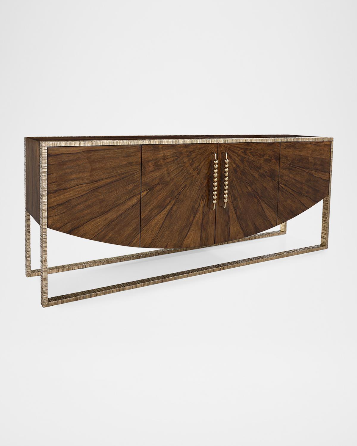 Korina 4-Door Credenza