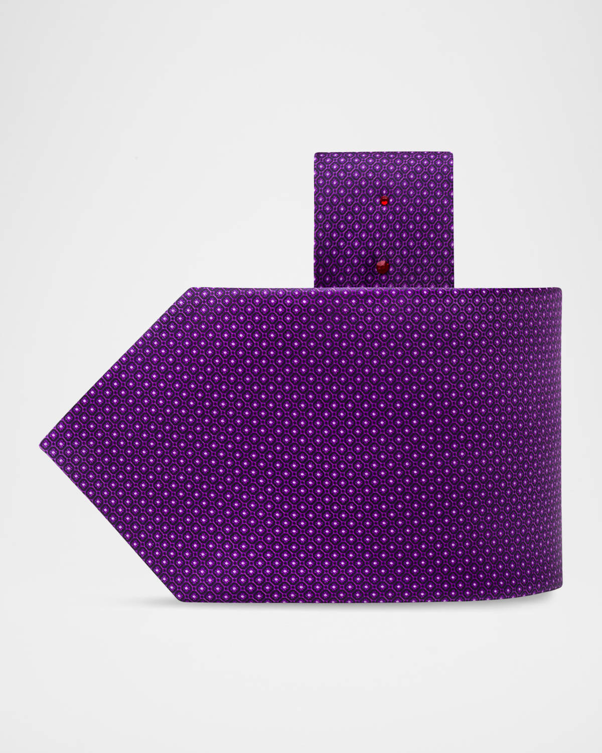 Stefano Ricci Men 's Micro-Medallion Silk Tie