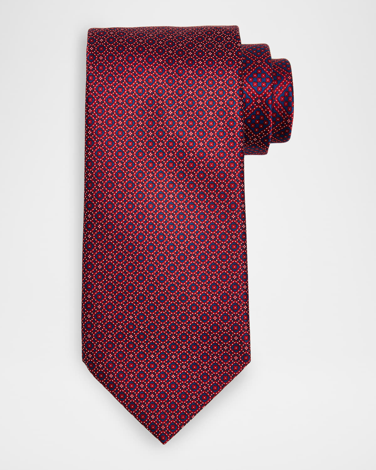 Stefano Ricci Men 's Multi-Square Silk Tie | Thumbnail 4 Stefano Ricci Men 's Multi-Square Silk Tie | Thumbnail 4