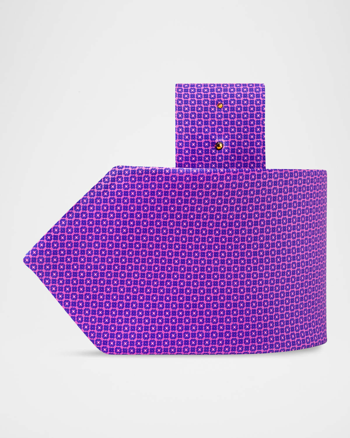 Stefano Ricci Men 's Micro-Geometric Silk Tie