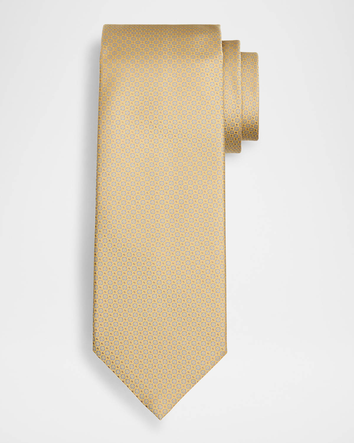 Stefano Ricci Men 's Micro-Medallion Silk Tie | Thumbnail 4