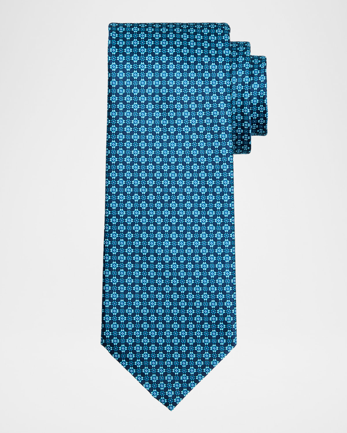 Stefano Ricci Men 's Connected Geometric Silk Tie | Thumbnail 5 Stefano Ricci Men 's Connected Geometric Silk Tie | Thumbnail 5