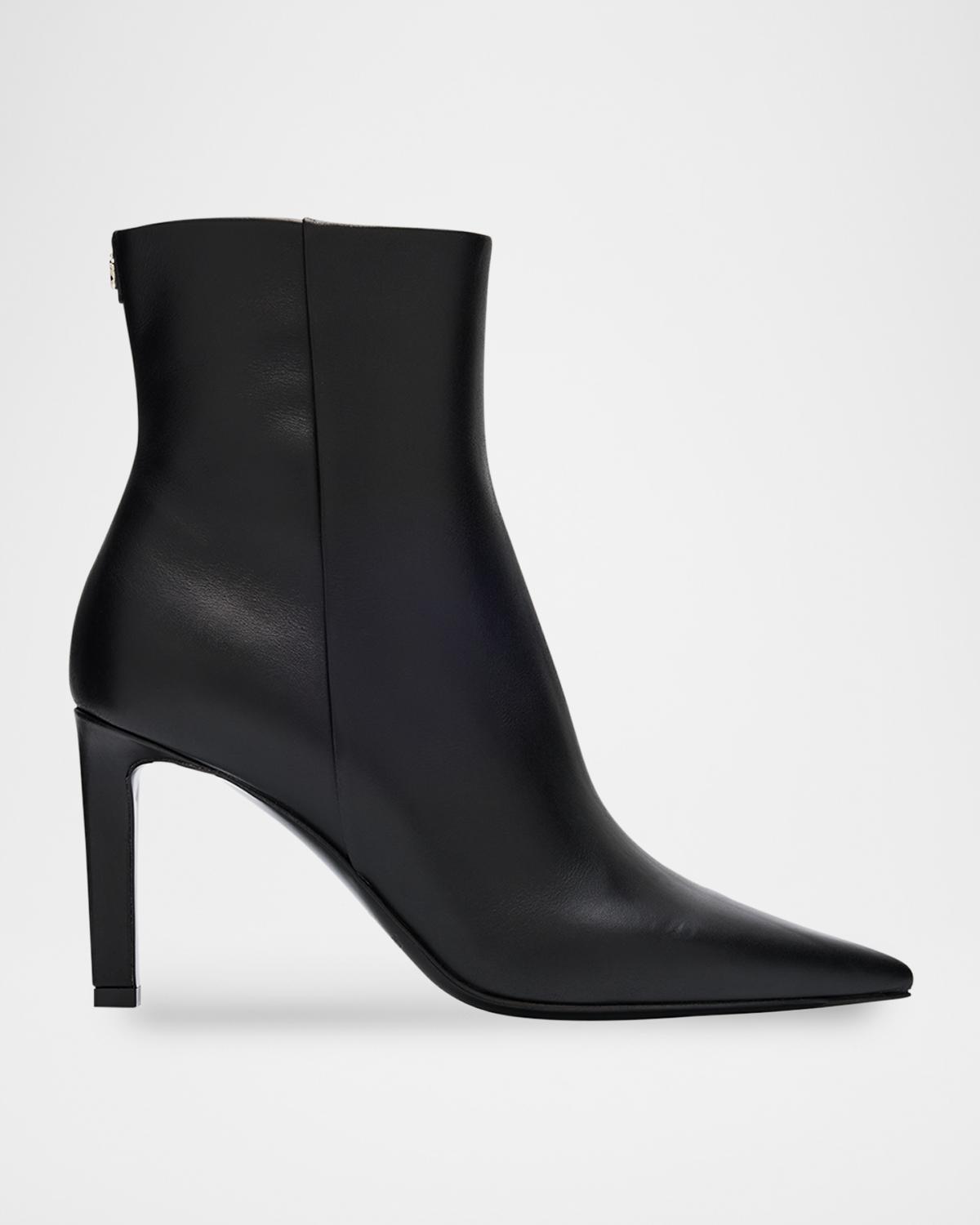 Jimmy Choo Frankie 85 Calf Leather Ankle Boots