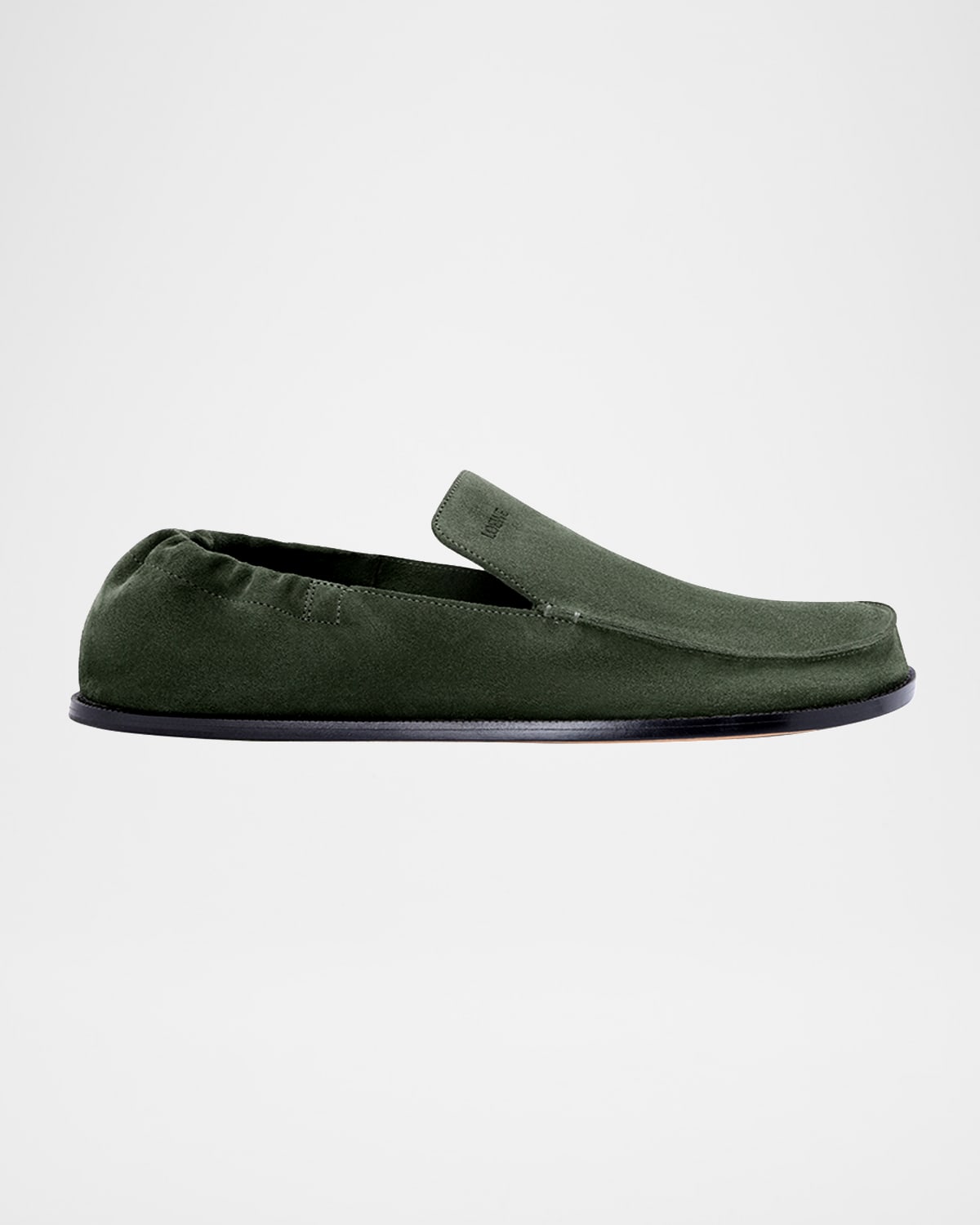Loewe Men 's Flex Suede Moc-Toe Loafers