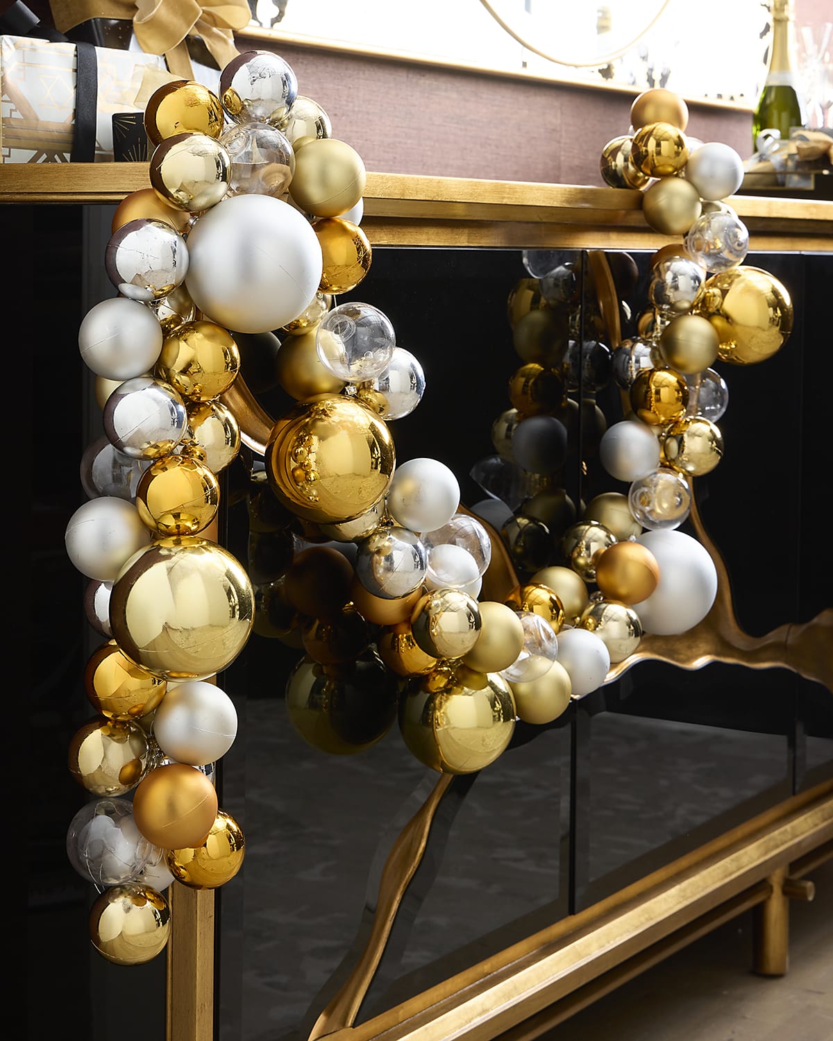 Cody Foster & Co New Traditional Two-Tone Garland, 72"