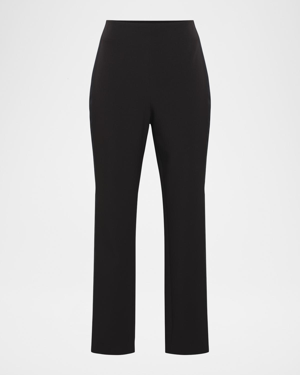 BCBGMAXAZRIA Slim Crepe Tux Pants