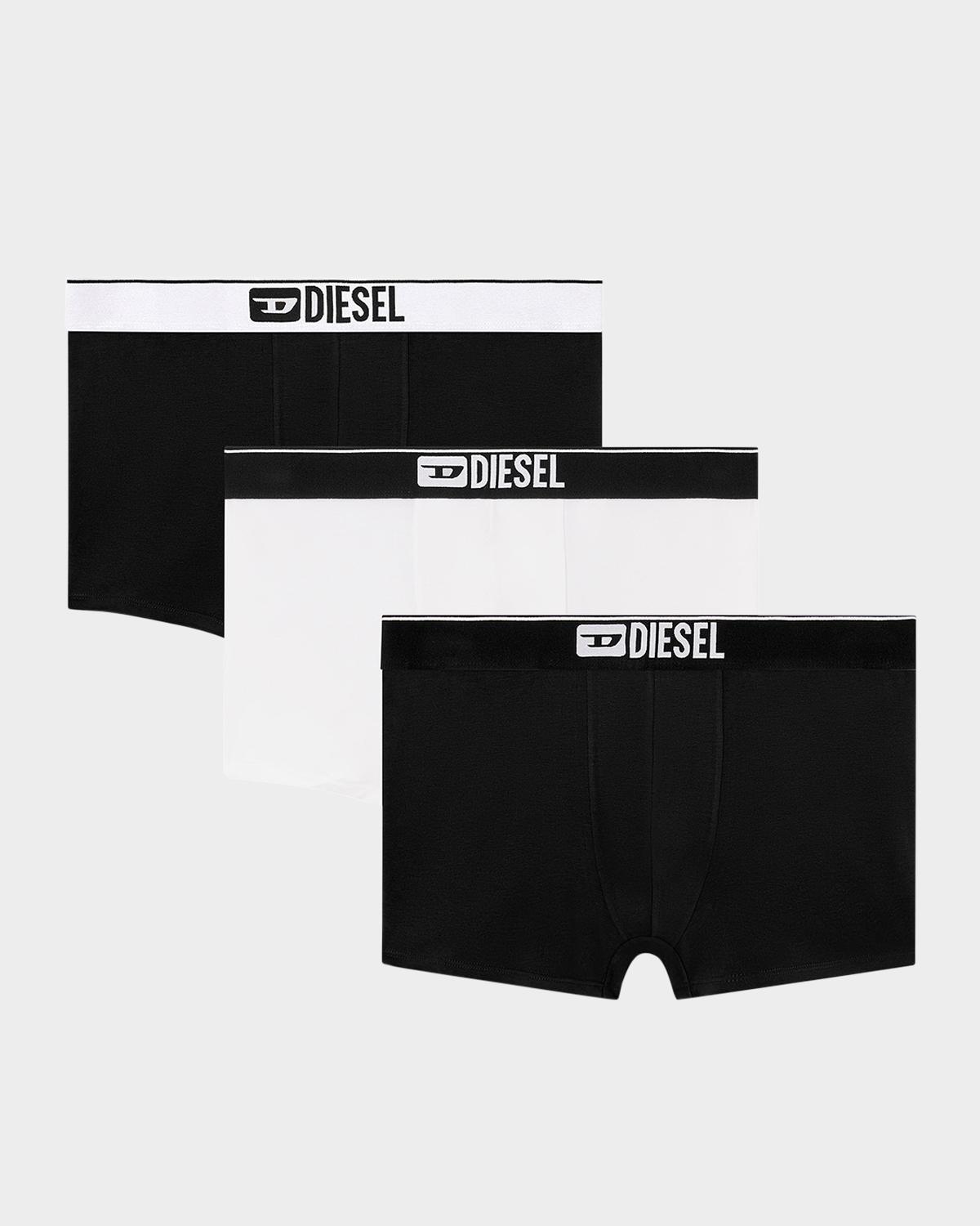 Diesel Men's UMBX-Damien 3-Pack Boxer Briefs