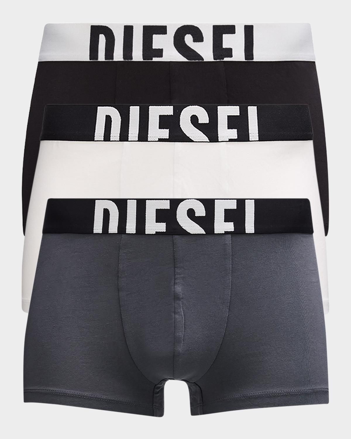 Diesel Men's Damien D-Pop Stretch 3-Pack Boxer Briefs
