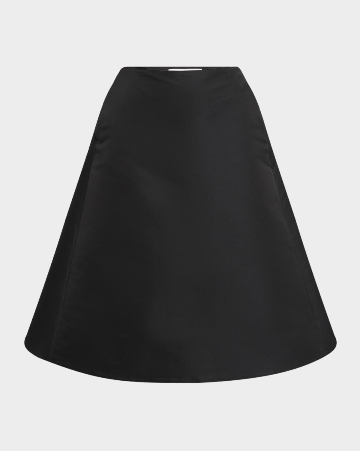 McQueen A-line Midi Circle Skirt