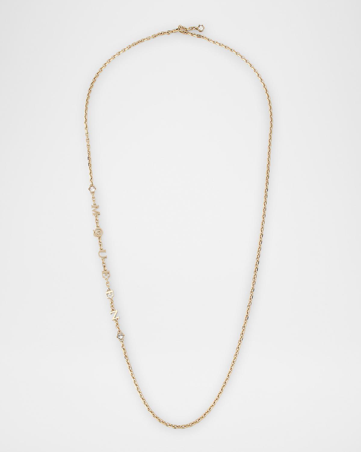 McQueen Logo Necklace