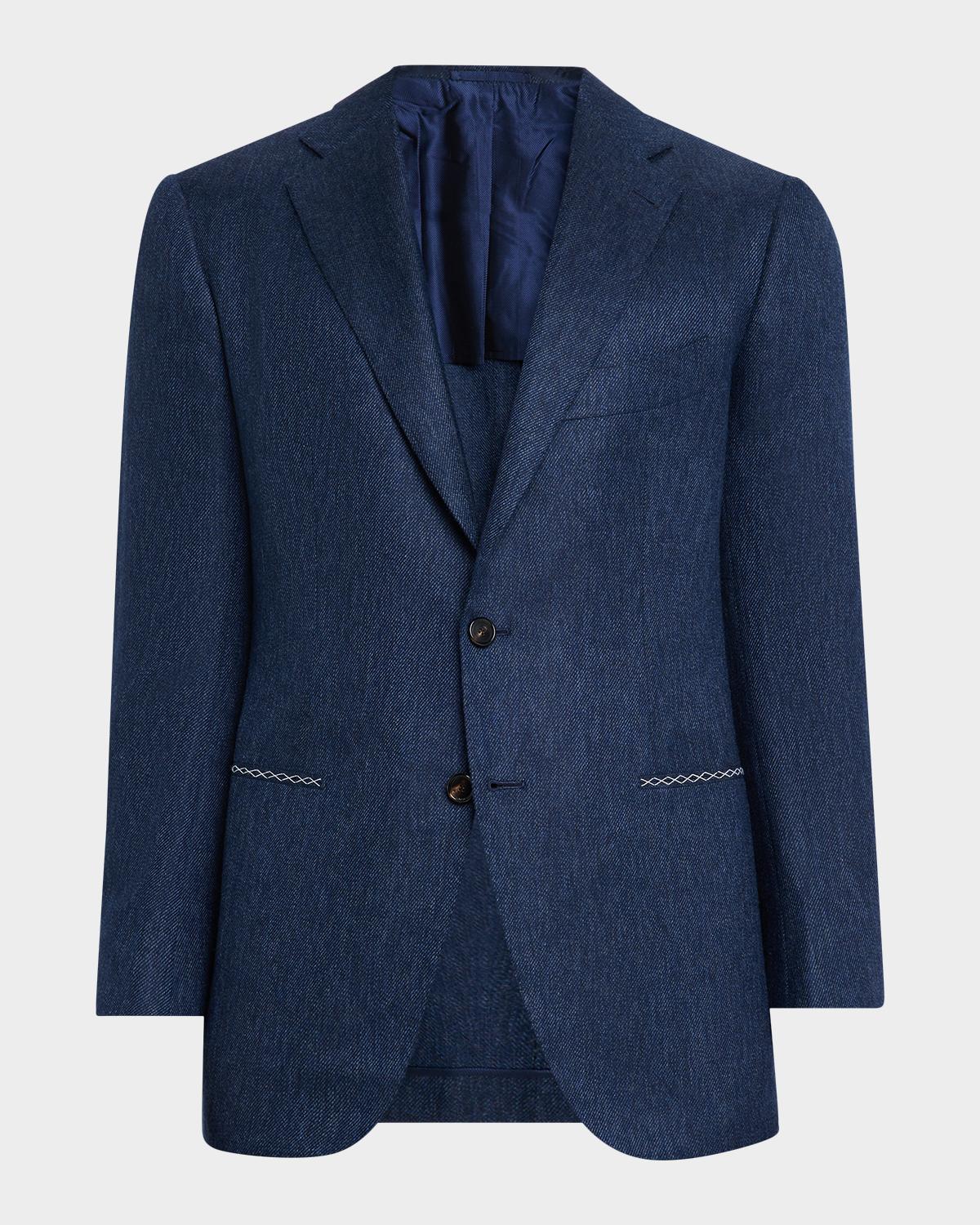 Cesare Attolini Men's Textured Cashmere Jacket