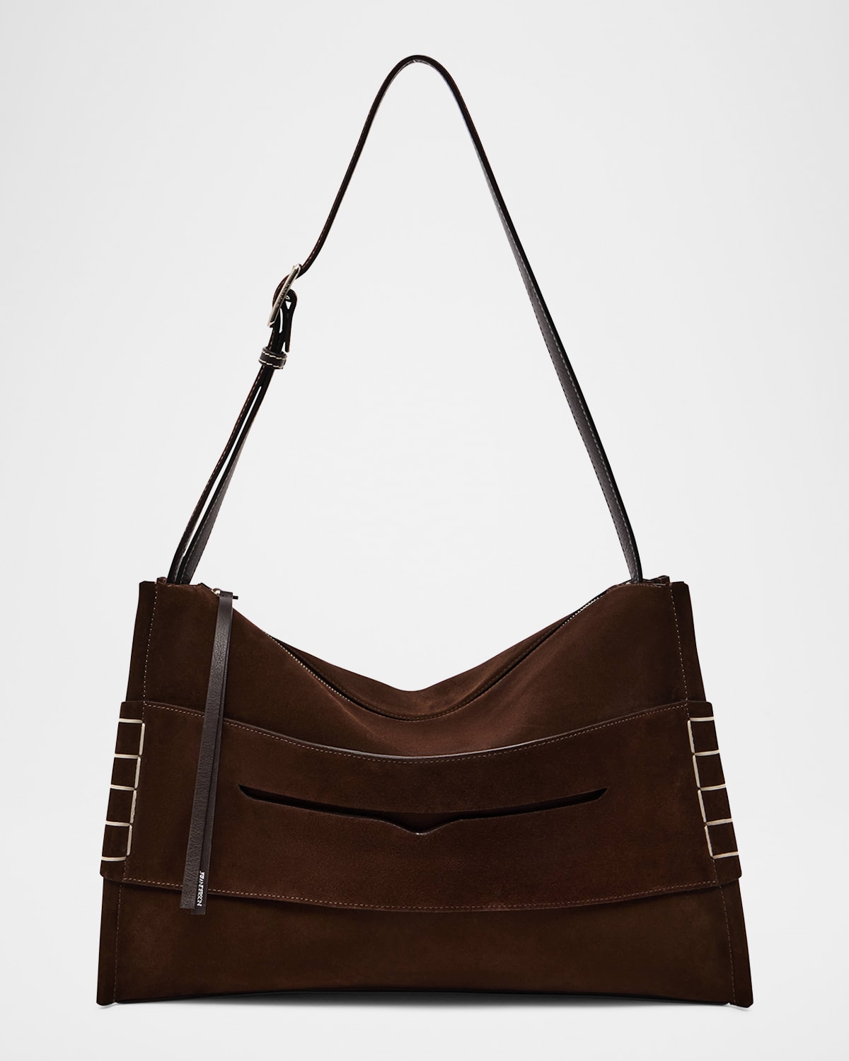 JW Anderson Calfskin Suede Loafer Messenger Bag