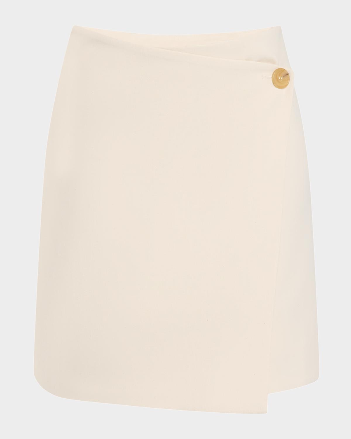 By Malene Birger Esma Wrap-Front Mini Skirt