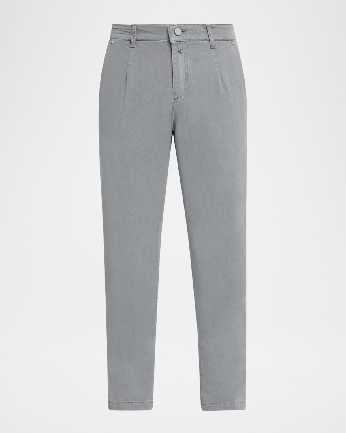 Sartorio Men's Darted Straight-Fit Pants