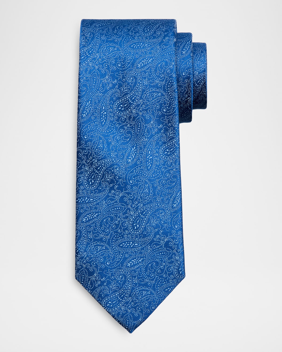 Charvet Men 's Multi-Paisley Silk Tie | Thumbnail 4