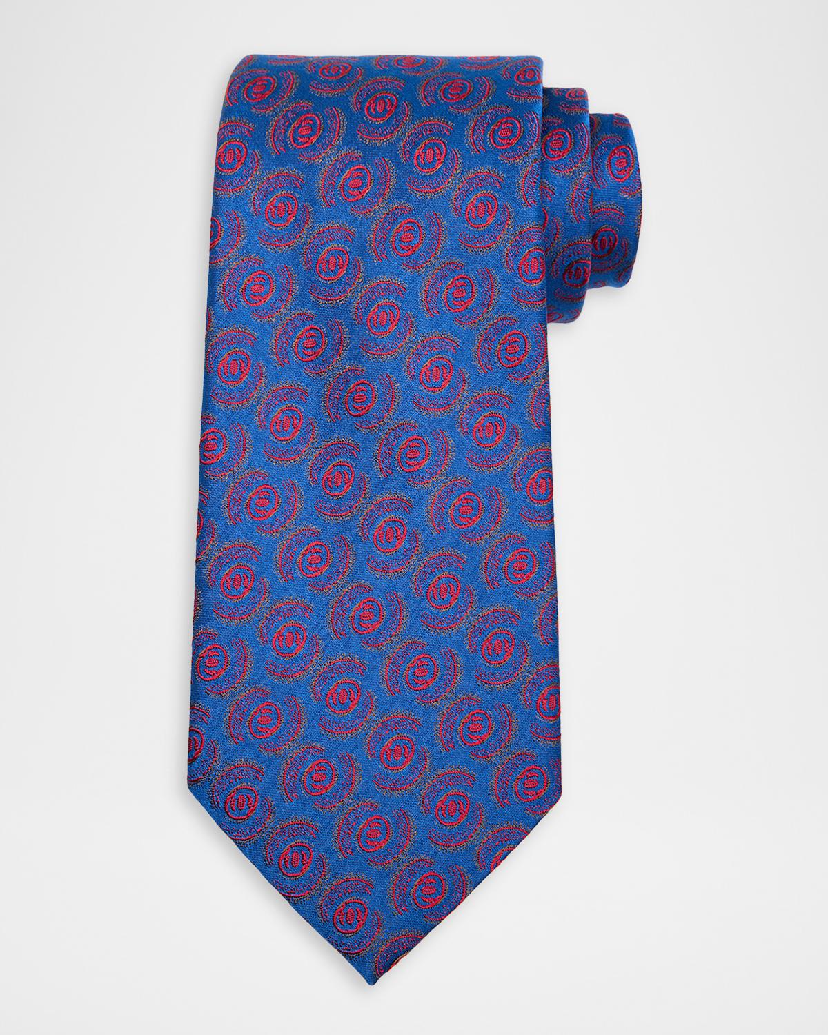 Charvet Men's Paisley Woven Silk Tie