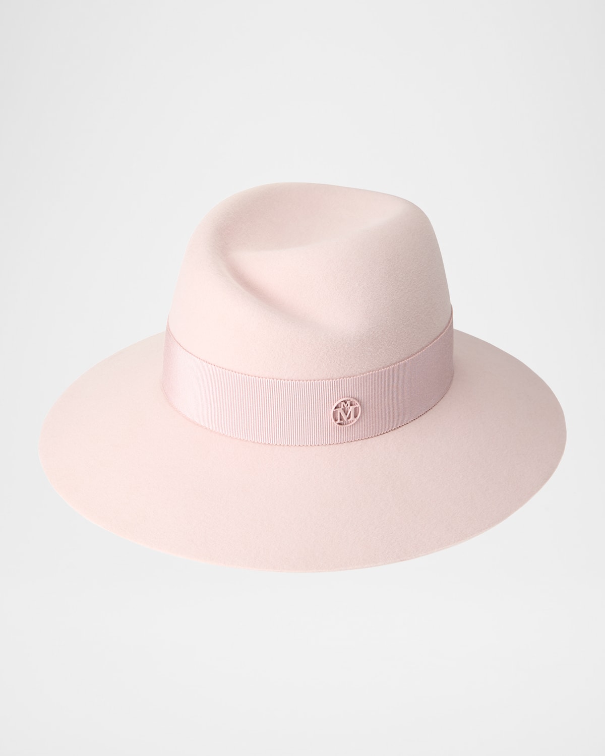Maison Michel Virginie Wool Felt Fedora Hat