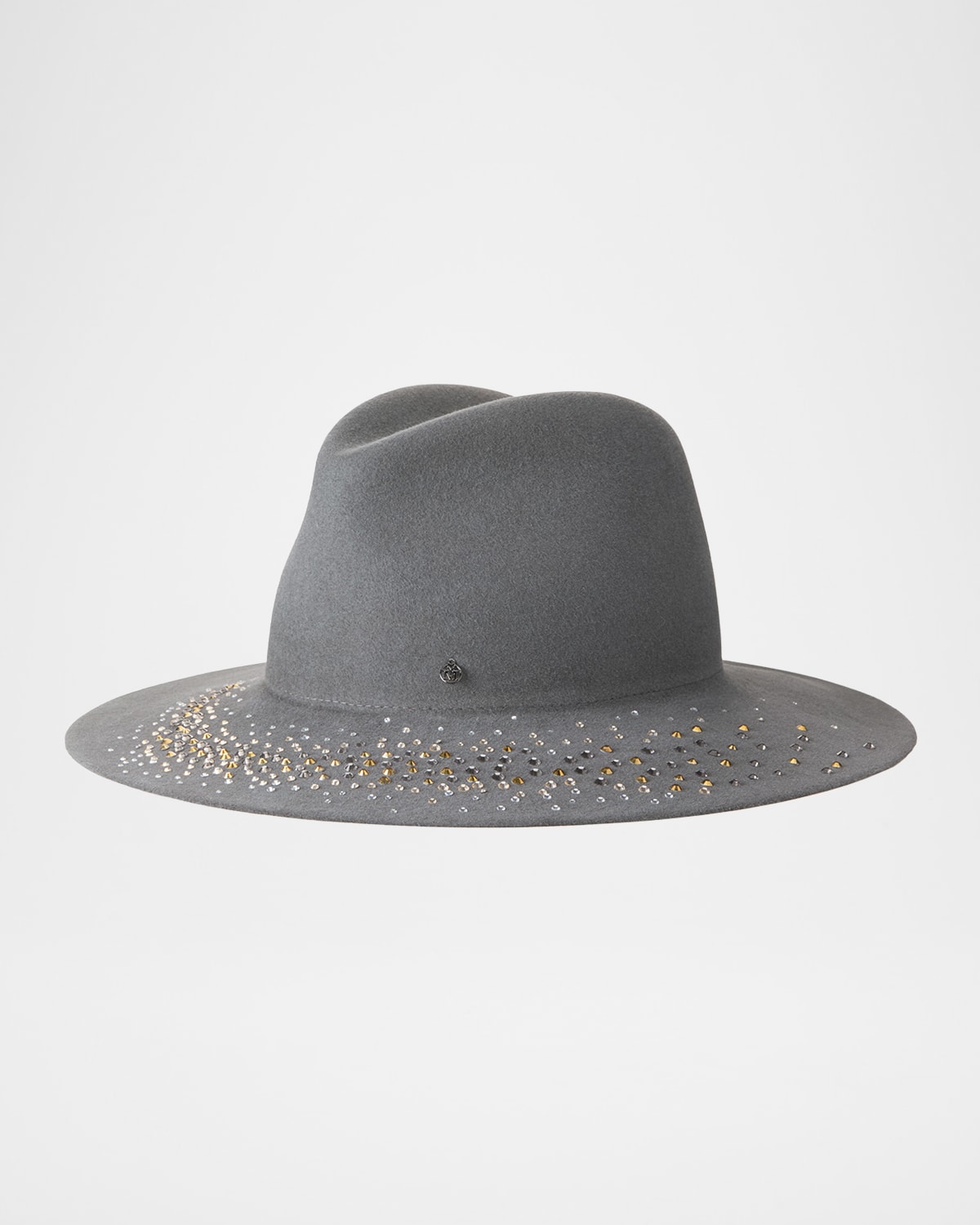 Maison Michel Zango Fairy Dust Strass Fedora Hat