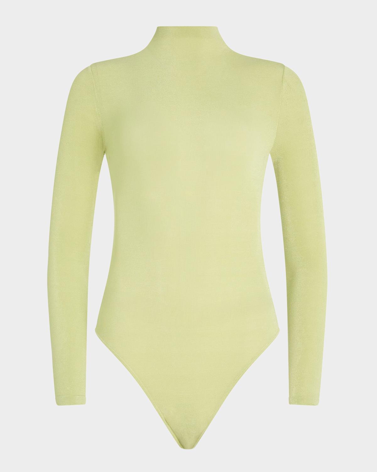 SEROYA Lilia Mock-Neck Bodysuit