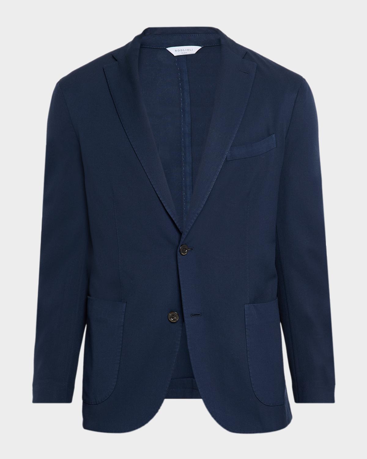 Boglioli Men's Wool Two-Button Jacket