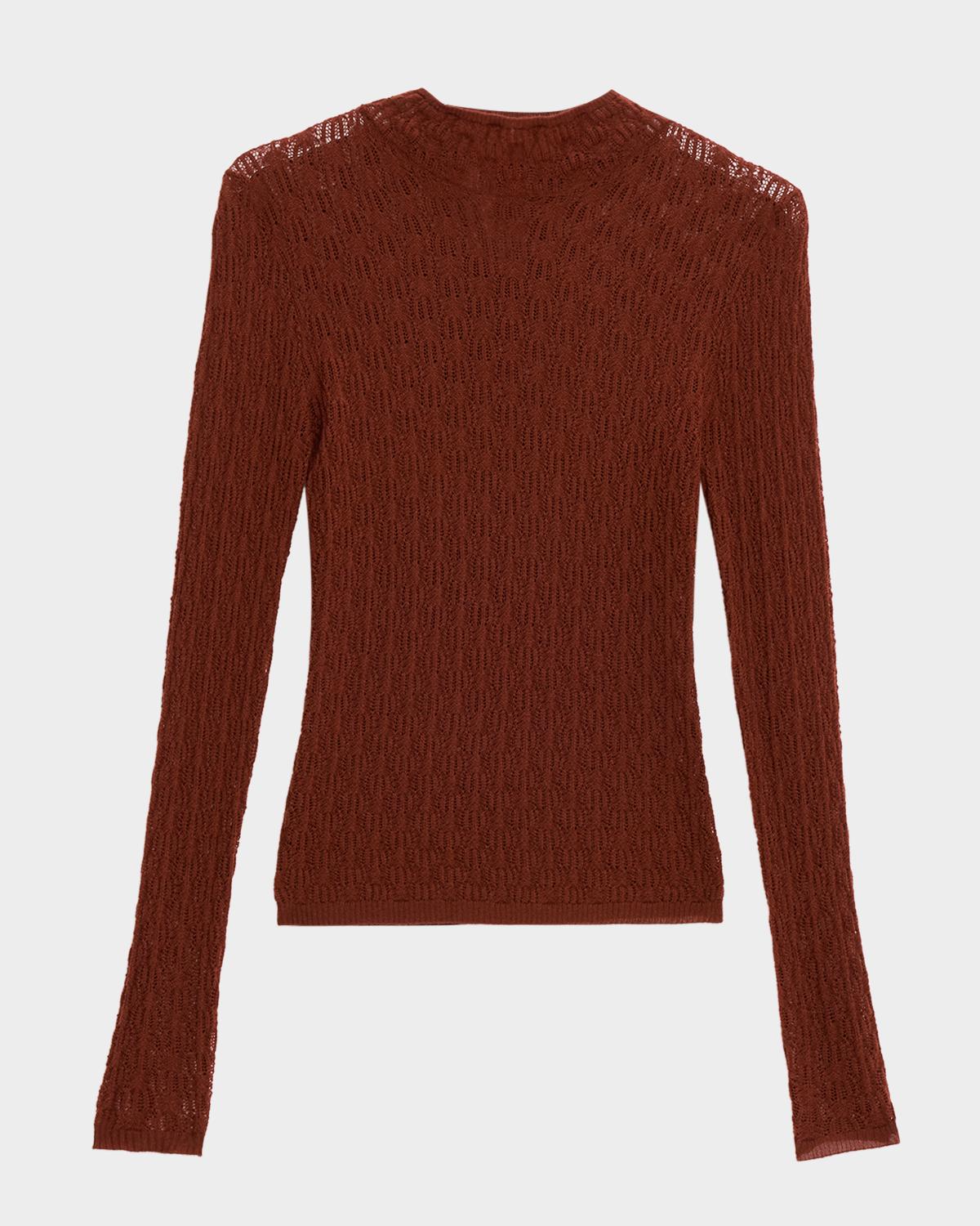 Sablyn Rhea Knit Mock-Neck Top