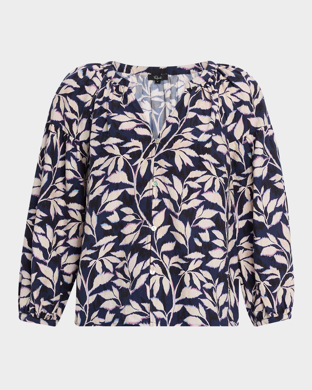 Rails Vasia Button-Front Blouse