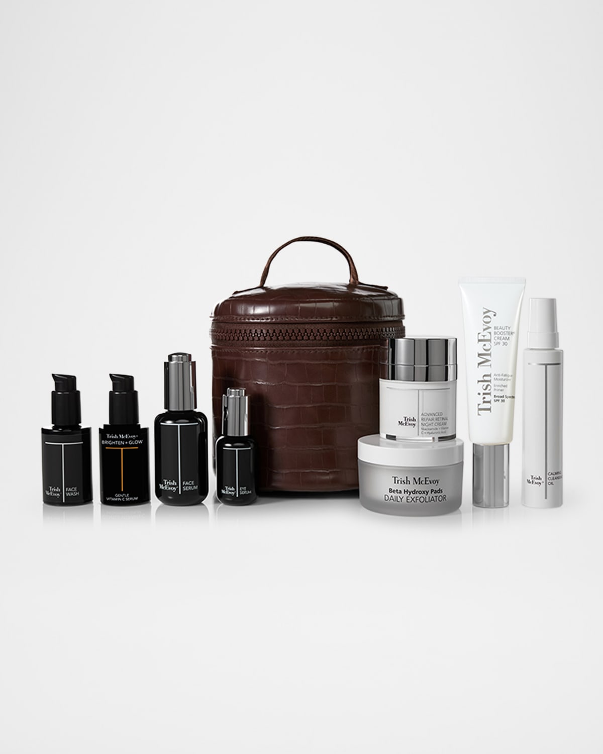 The Power of Skincare️ Protect & Repair Collection in Cocoa Croc Pouch