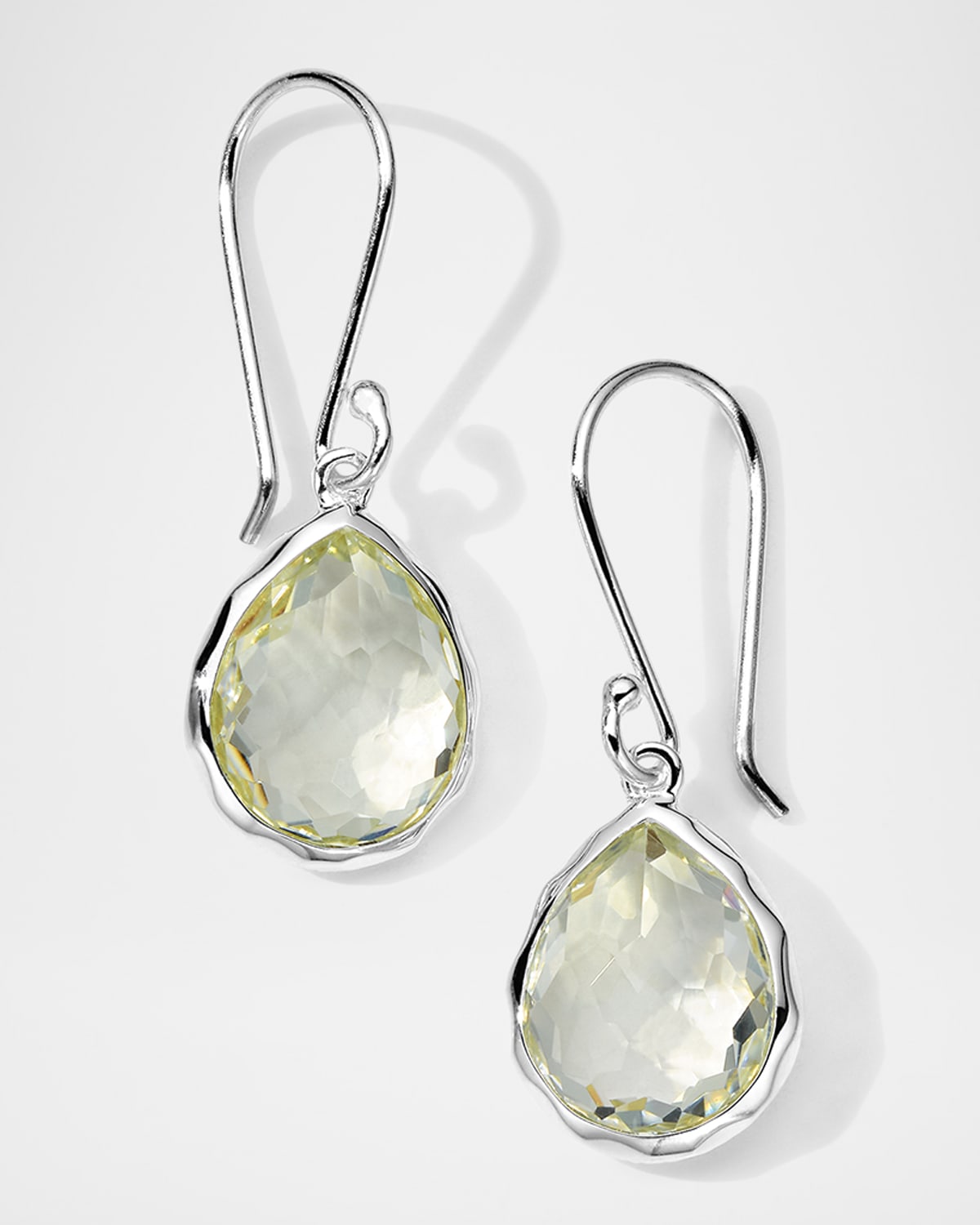 Ippolita 925 Rock Candy Prasiolite Teardrop Earrings