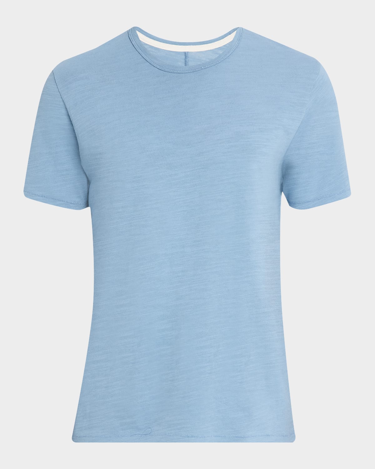Rag & Bone Men & Apos;s Classic Flame Crewneck T-shirt In Fog Blue