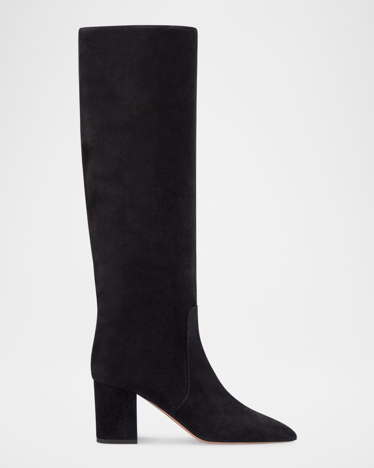 Paris Texas Anja Suede Knee-High Boots