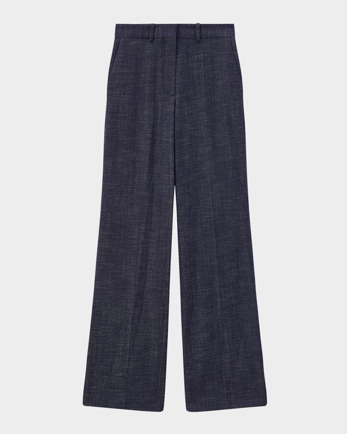 Joseph Morissey Flare-Leg Denim Pants