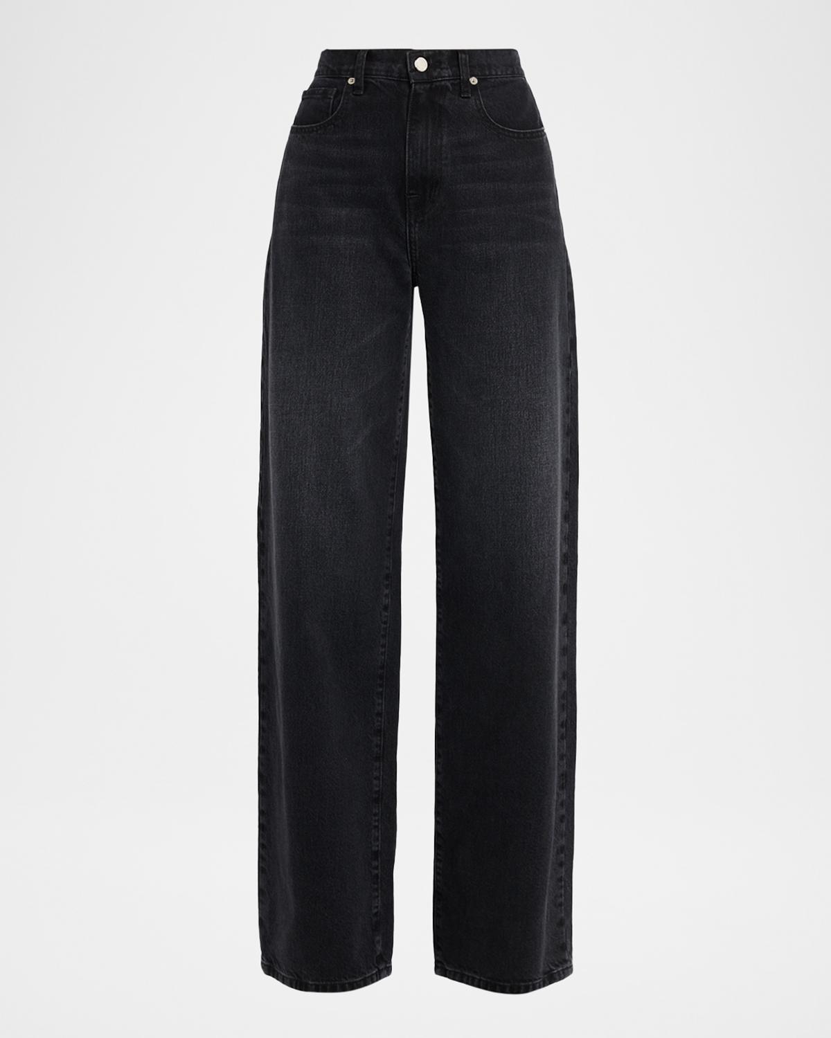 Brandon Maxwell Callan Wide-Leg Jeans