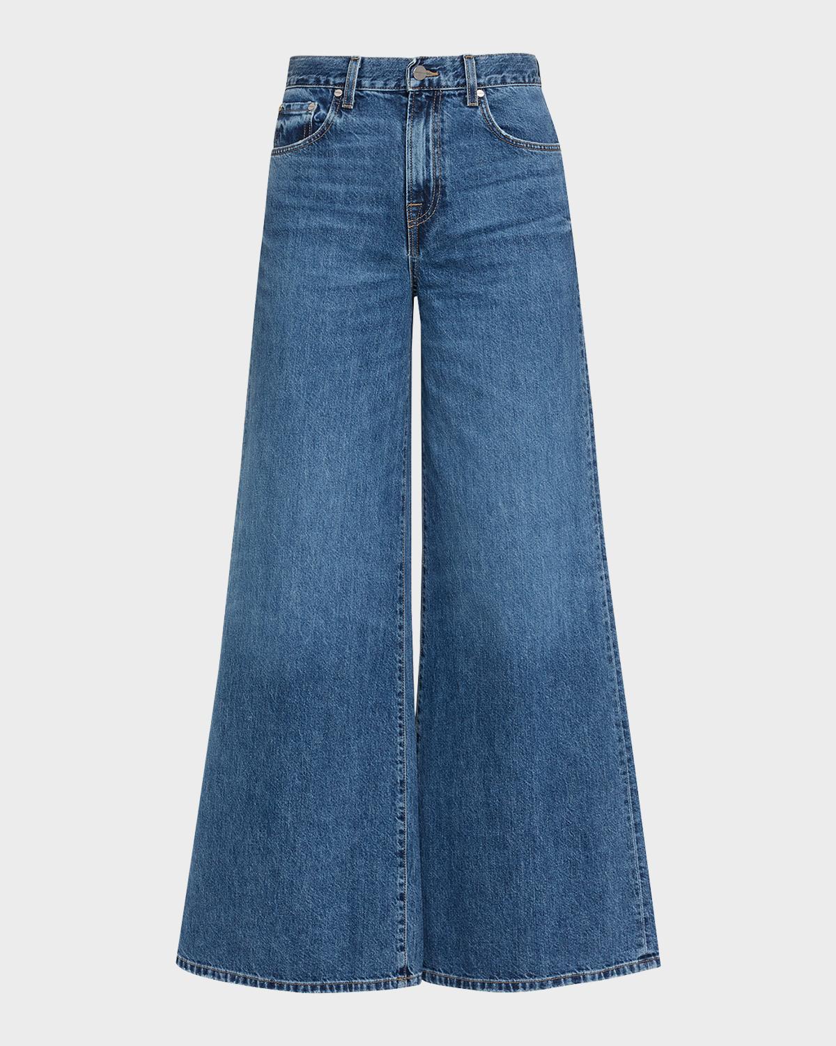 TWP Tall Tiny Dancer Wide-Leg Jeans